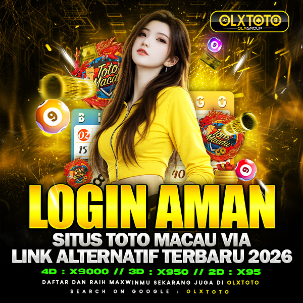 OLXTOTO ✈️ Login Aman Situs Toto Macau Via Link Alternatif Terbaru 2026